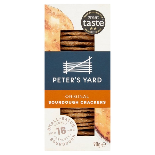 Peter's Yard Original Sourdough Crackers   90g