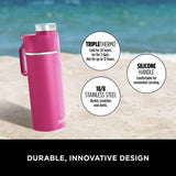 Ninja travel bottle hot pink 700ml, imported from the UK