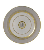 Wedgwood Anthemion Grey fine bone china plate 30.5cm (British brand)
