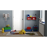LEGO Storage Brick 8 Knobs green storage box, UK version