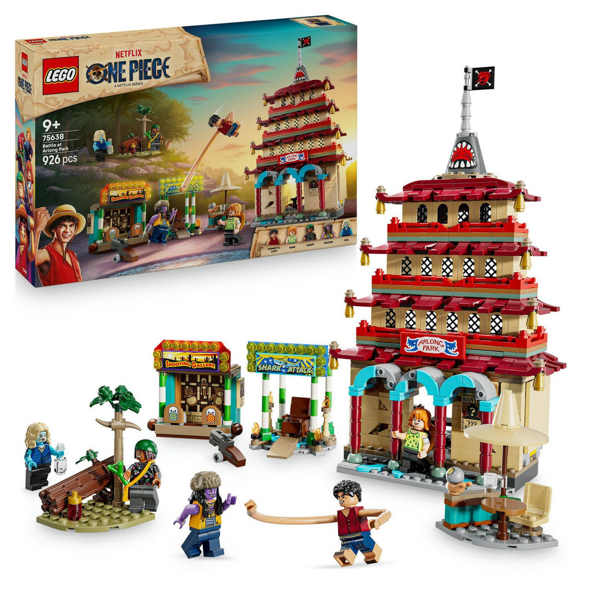 LEGO One Piece Battle at Arlong Park 75638, imported from the UK