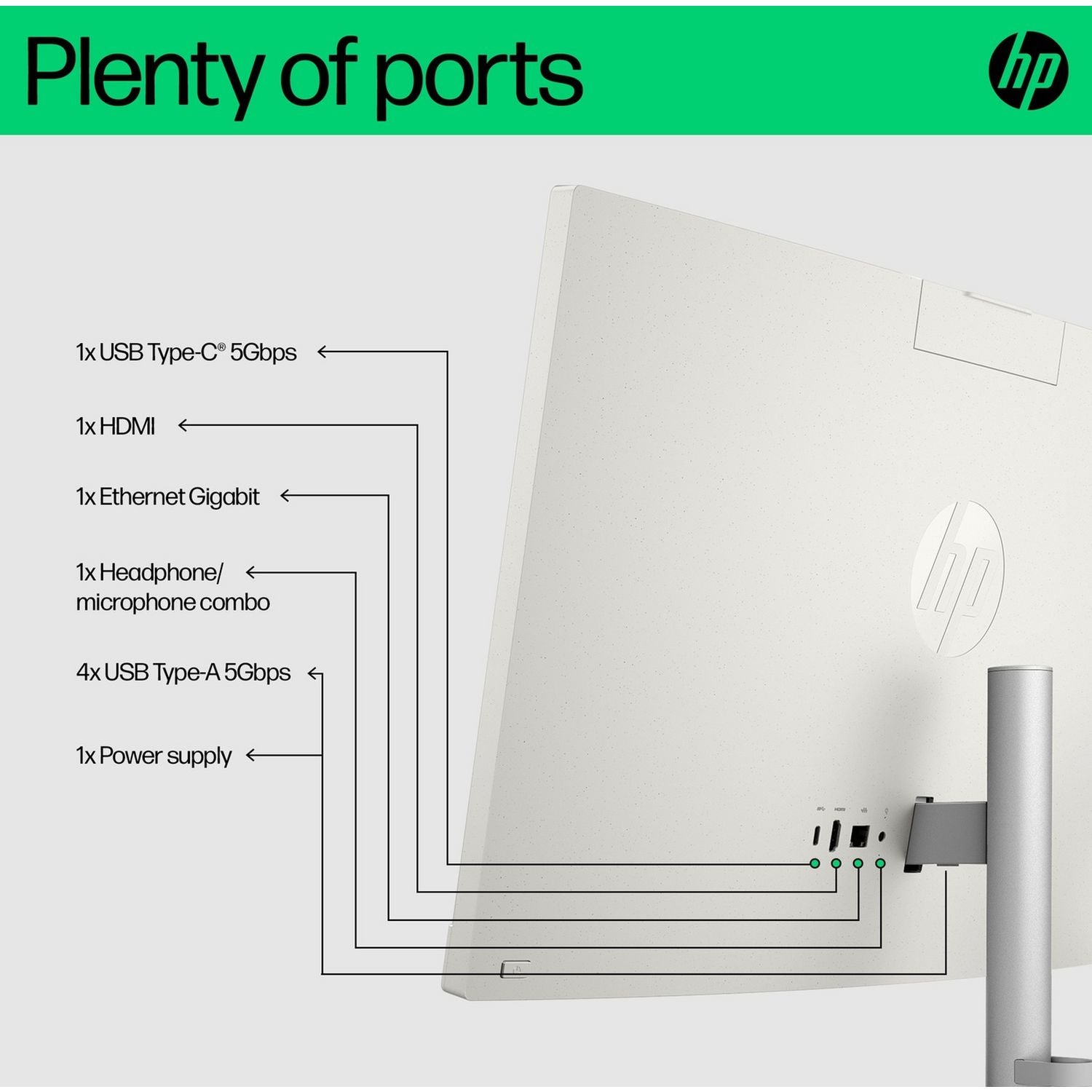 HP All-in-One Desktop 23.8 inch Intel Core i5, UK version