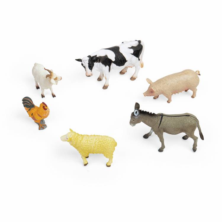 CollectA farm figurines starter pack 6 animals, UK version