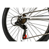 Falcon Cyclone 24 inch kids hybrid bike light grey, imported from the UK