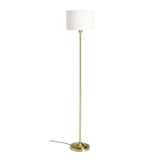Argos Home Carla stick floor lamp white brass 152cm, UK version