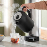 KitchenAid variable temperature kettle black 1.7L, UK version