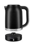 KitchenAid variable temperature kettle black 1.7L, UK version