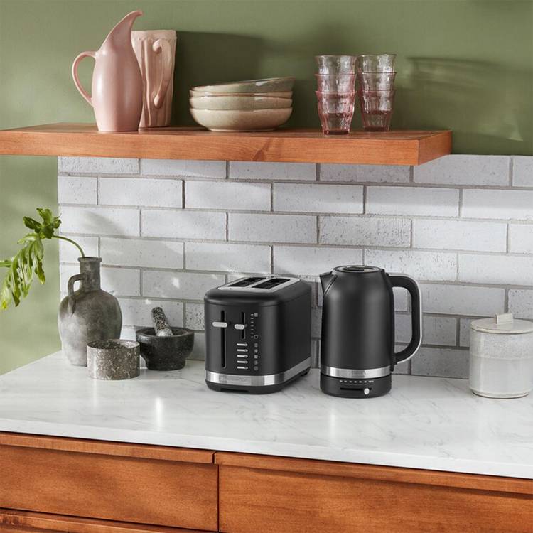 KitchenAid variable temperature kettle black 1.7L, UK version