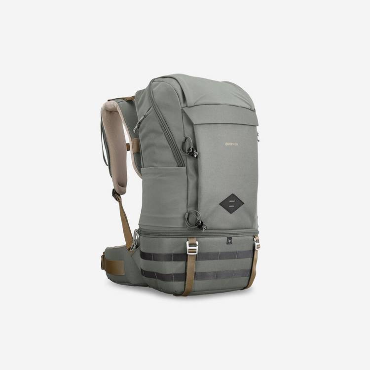 Decathlon grey 25 litre hiking backpack, UK version