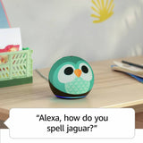 Amazon Echo Dot Kids 5th Gen smart speaker Rainbow Swirl, UK version
