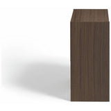 Argos Home walnut 4 cube storage unit (British brand)