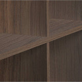 Argos Home walnut 4 cube storage unit (British brand)