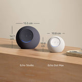 Amazon Echo Studio smart speaker graphite (British brand)