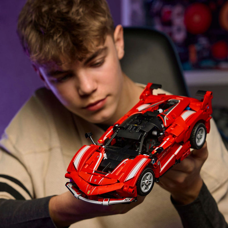 LEGO Technic Ferrari FXX K model car 42212, UK version