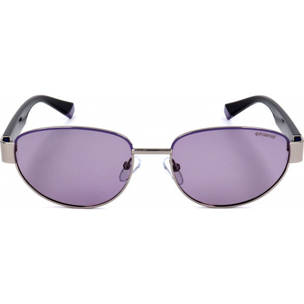 Polaroid purple PLD6123 sunglasses, imported from the UK