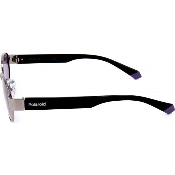 Polaroid purple PLD6123 sunglasses, imported from the UK