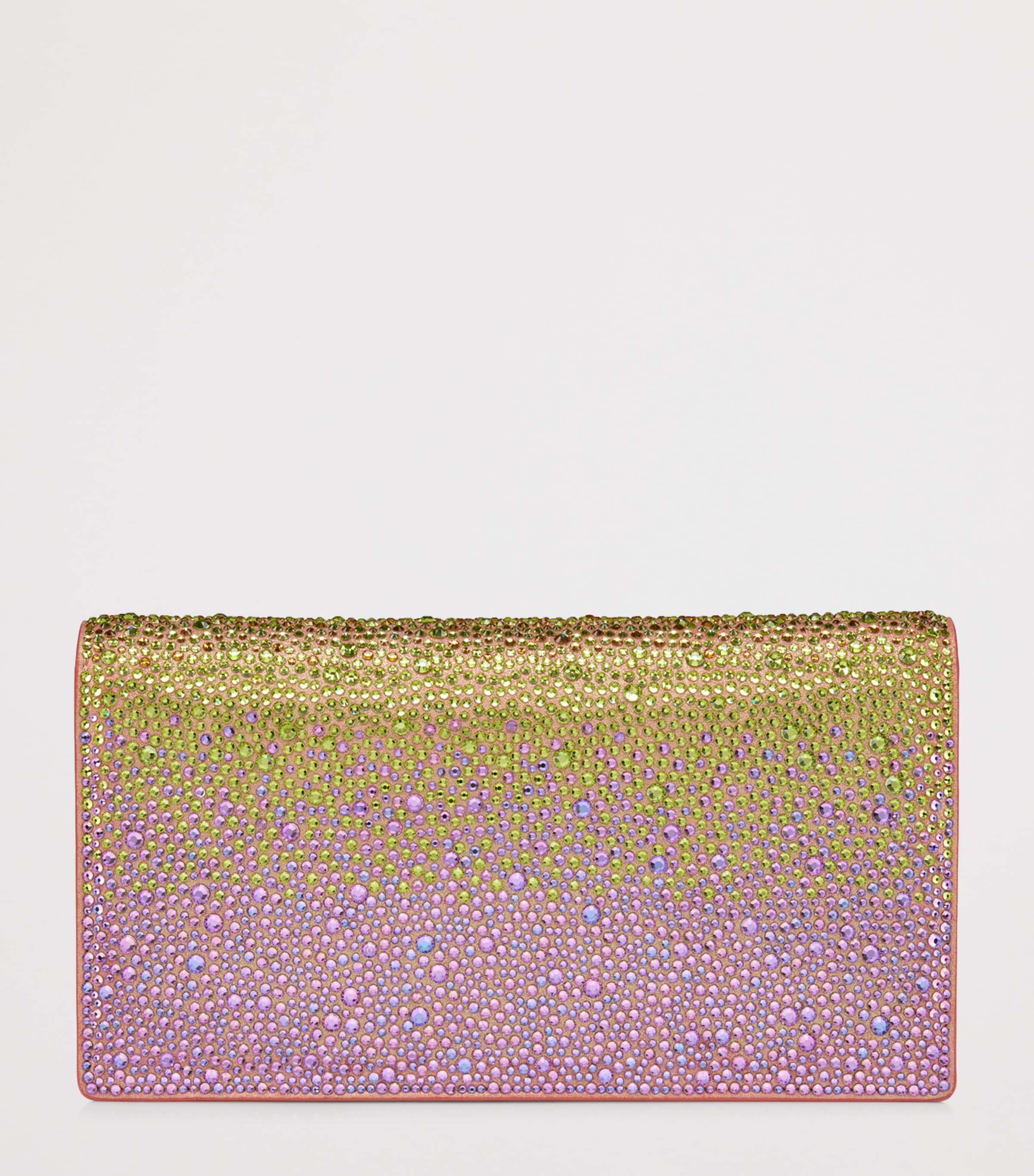 Christian Louboutin Bettina Strass clutch bag - British product