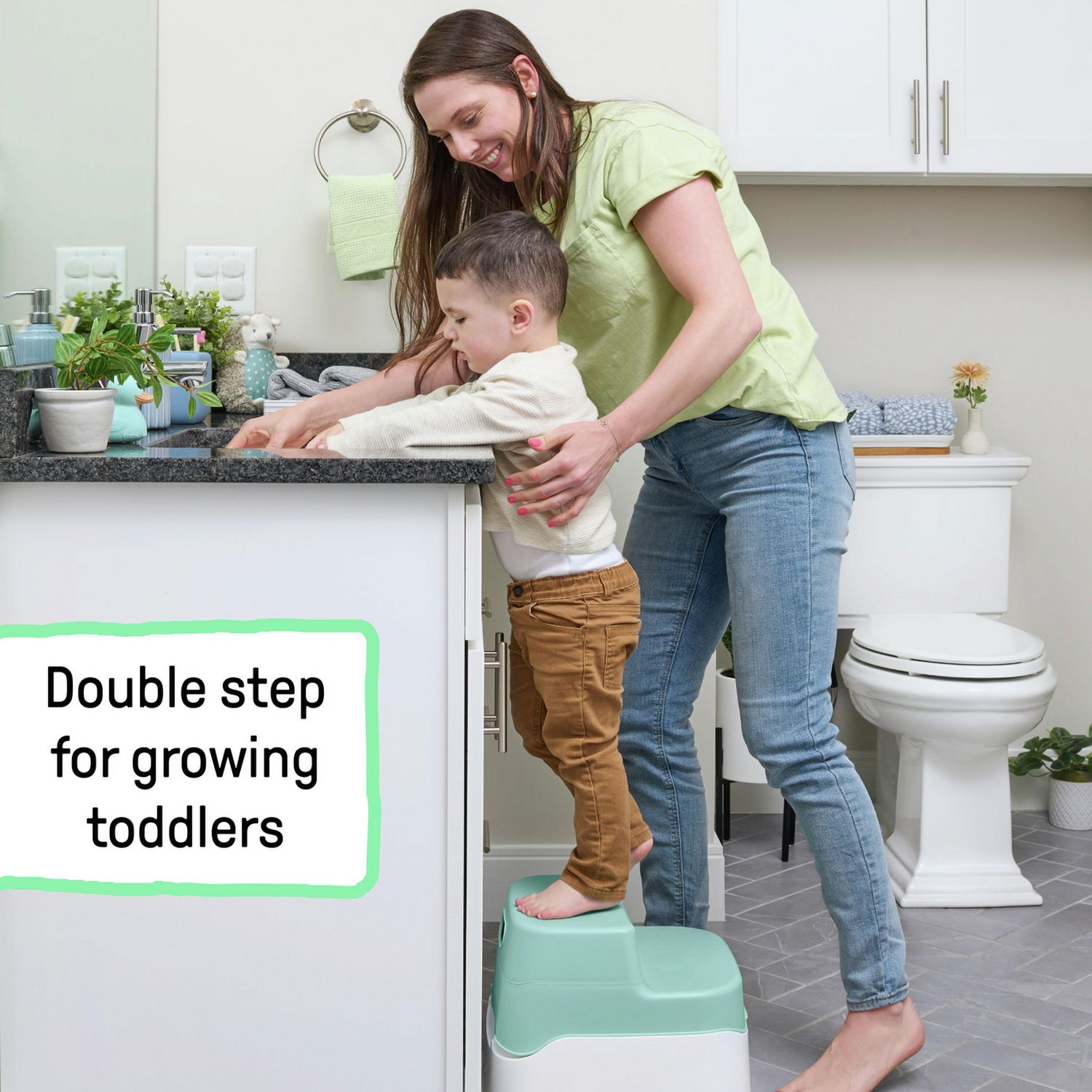 Ingenuity 3in1 double step potty training seat, UK version