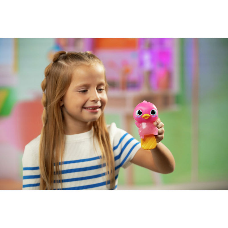 Animagic Platypus pink bath toy - British product