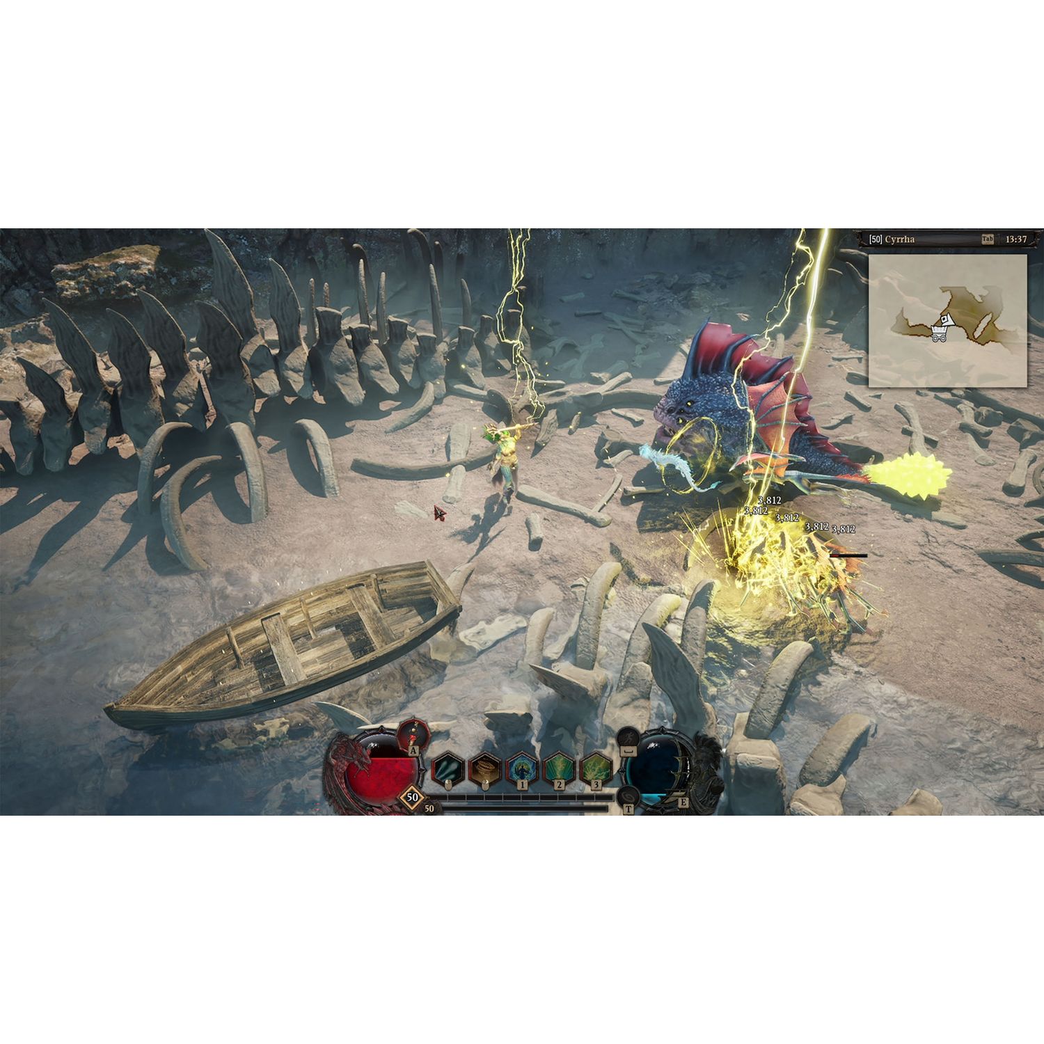 Dragonkin The Banished Xbox Series X game disc, UK version
