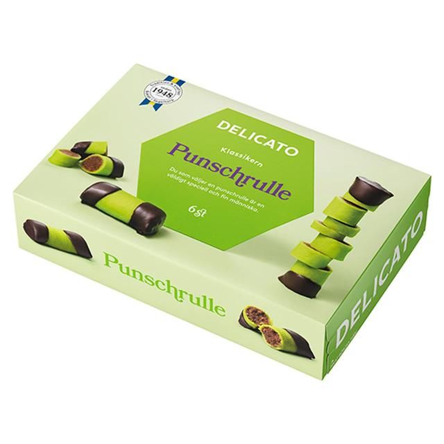 Delicato Punschrulle Punsch Roll   6 x 40g GOODS M&S   