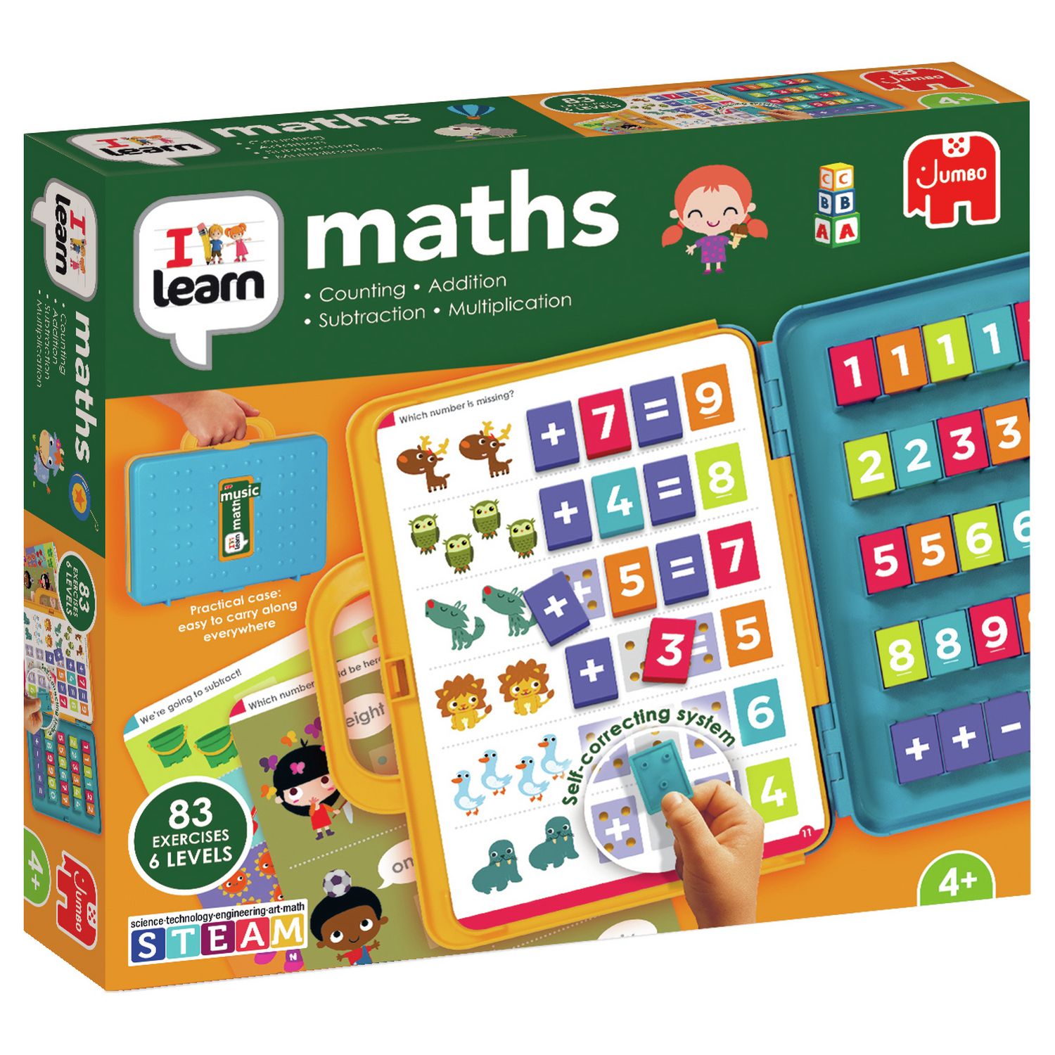 Jumbo iLearn Learn Maths educational toy - British product