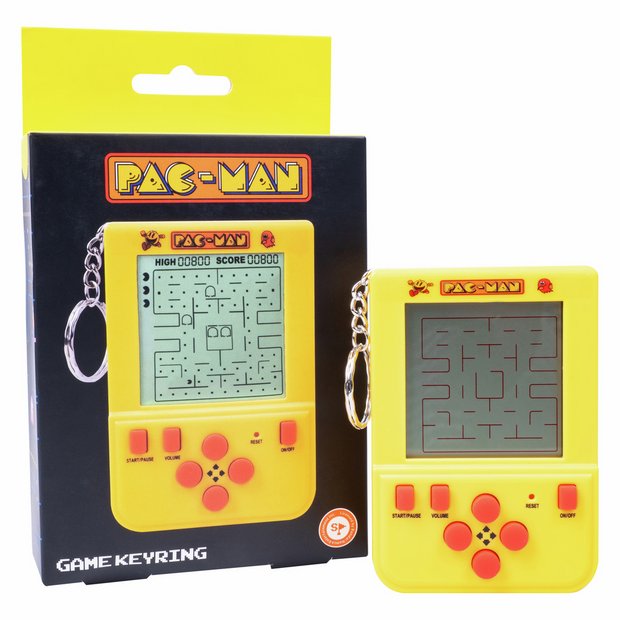 Pac-Man keyring mini arcade game, UK version