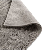 Habitat deep pile bath mat silver 80x50cm, UK version