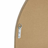 Habitat brown wooden arch wall mirror 90x77cm - British product
