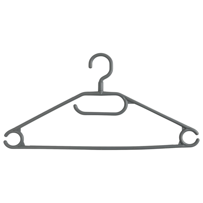 Argos Home pack of 10 plastic hangers, imported from the UK