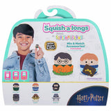 Squishmallows Squish-a-longs Harry Potter collectible set pack of 6, imported from the UK