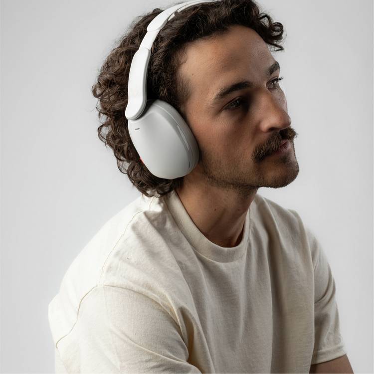 Skullcandy Hesh 360 Bone over-ear wireless headphones - British product