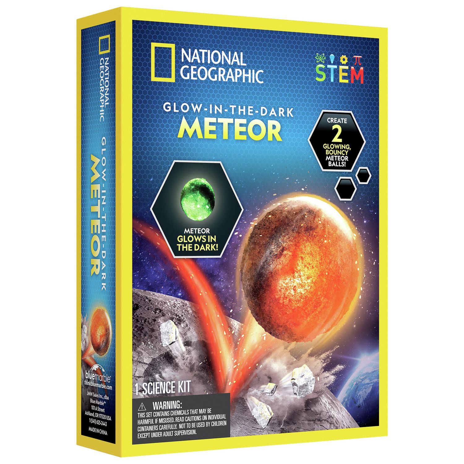 National Geographic glow meteor ball science kit (British brand)
