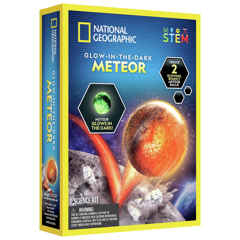 National Geographic glow meteor ball science kit (British brand)