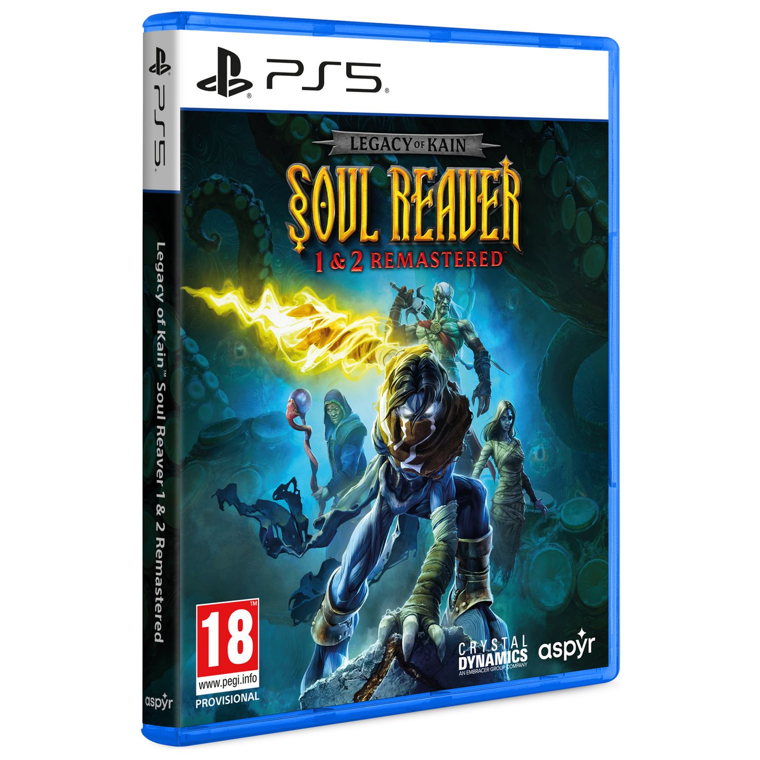 Soul Reaver 1&2 Remastered PS5 game (British brand)