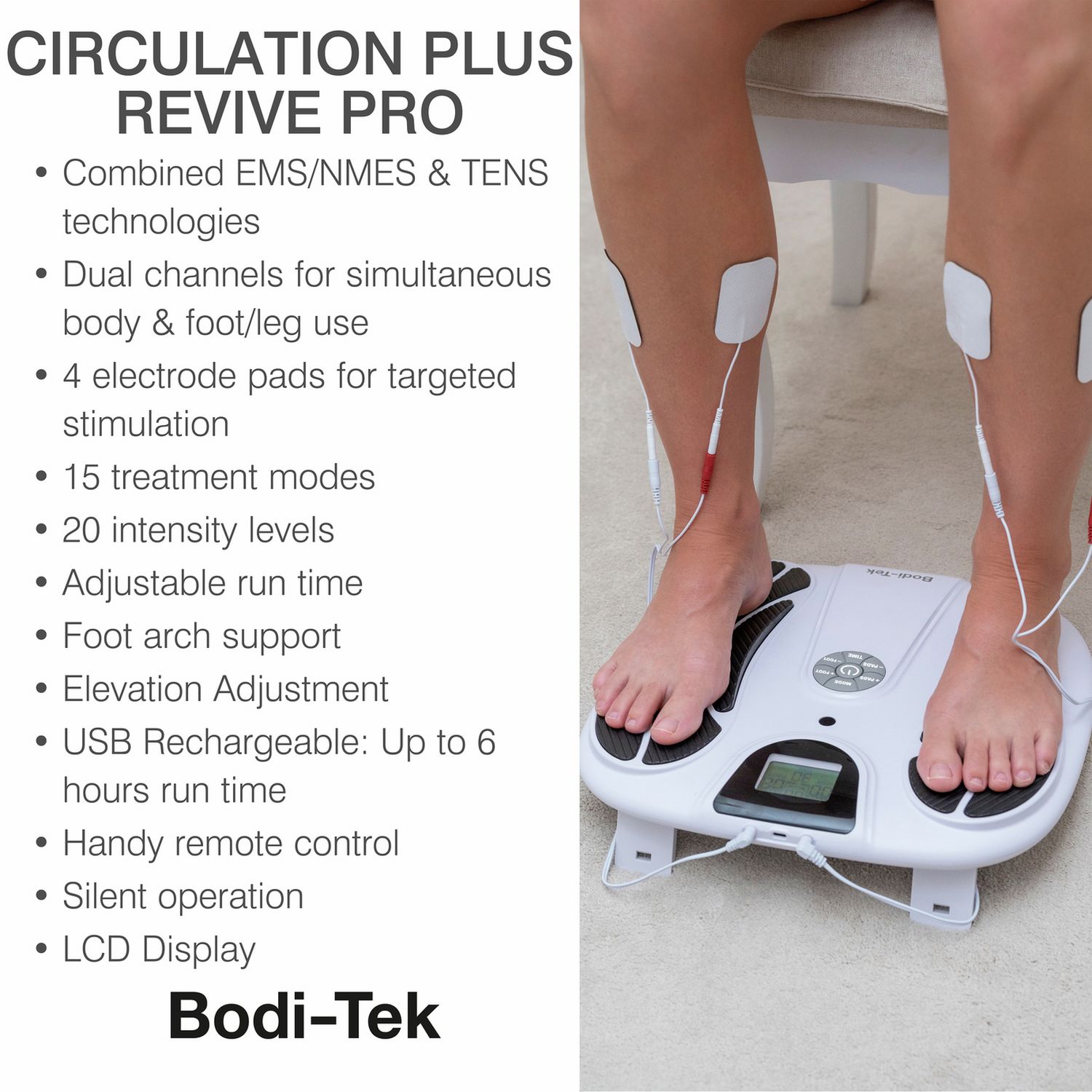 Bodi Tek Circulation Plus Revive Pro leg and foot exerciser, UK version