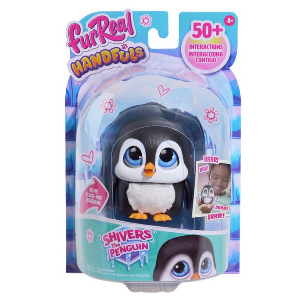 furReal Shivers Penguin interactive soft toy 8cm - British product