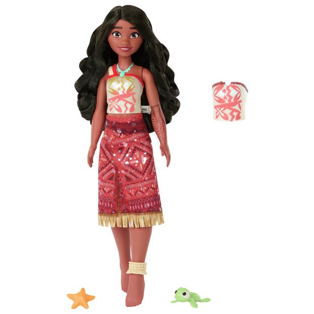 Disney Moana 2 swimming fashion doll colour-change bodice, imported from the UK