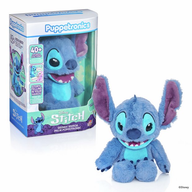 WOW! Stuff Disney Stitch Palm Puppetronic interactive puppet (British brand)