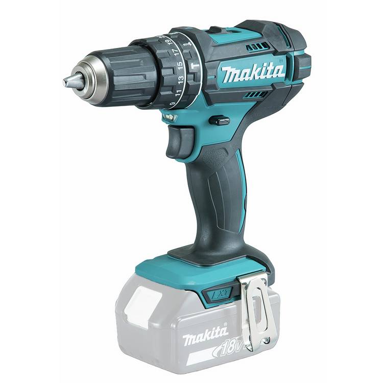 Makita cordless combi drill bare unit 18V, imported from the UK
