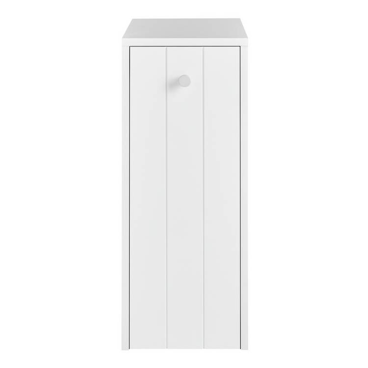 Argos Home toilet roll holder with storage unit white (British brand)
