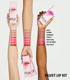 Kylie Cosmetics Velvet lip kit, UK version