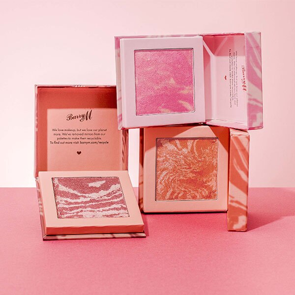 Barry M Heatwave Baked Marbled Blush - Coastal GOODS Superdrug   