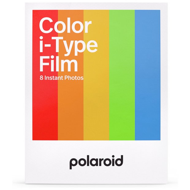 Polaroid i-Type colour film 8 exposures - British product