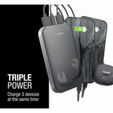 Fresh 'n Rebel power bank grey 20000mAh - British product