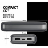 Fresh 'n Rebel power bank grey 20000mAh - British product
