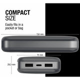 Fresh 'n Rebel power bank grey 20000mAh - British product