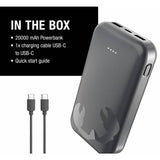 Fresh 'n Rebel power bank grey 20000mAh - British product