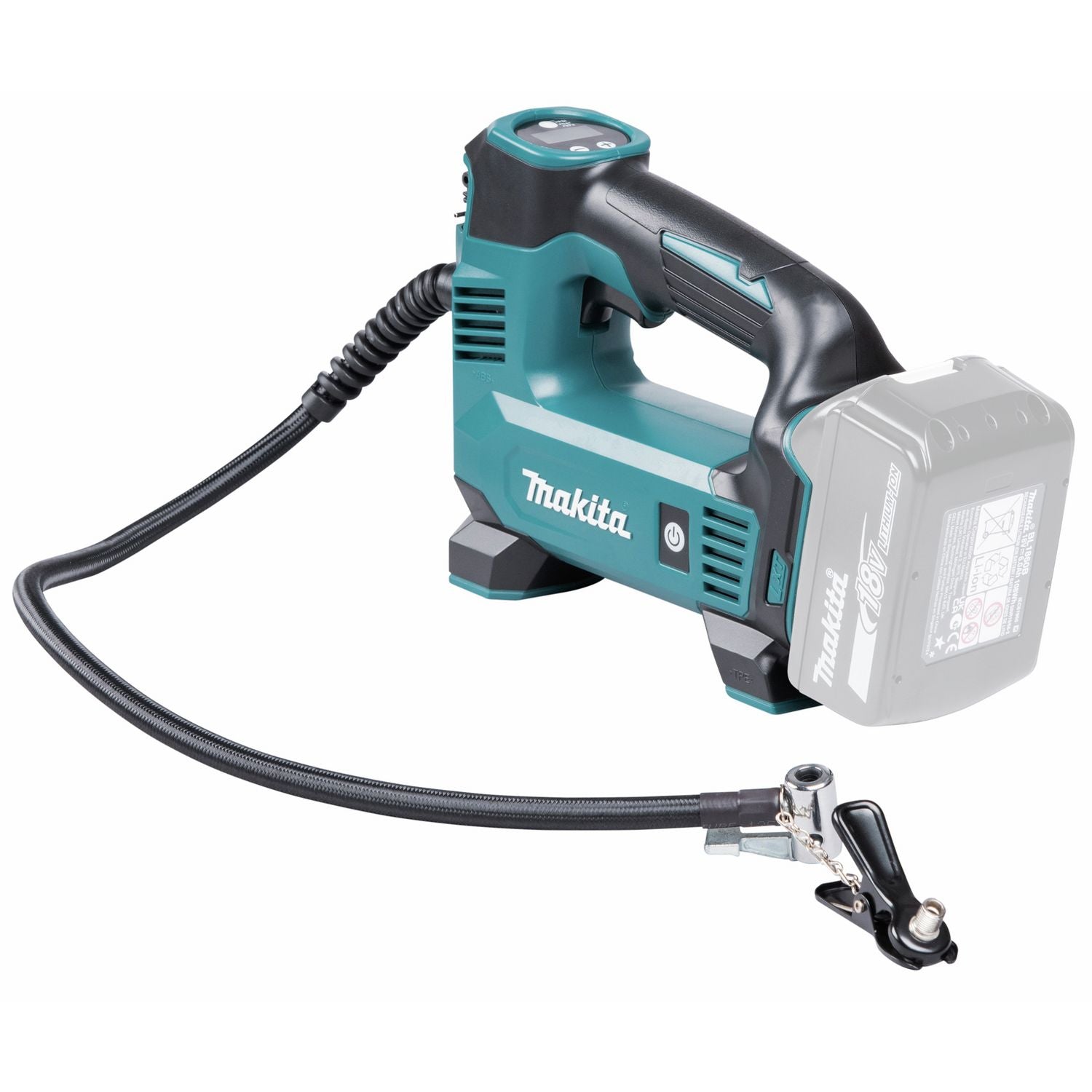 Makita LXT cordless inflator 18V, imported from the UK