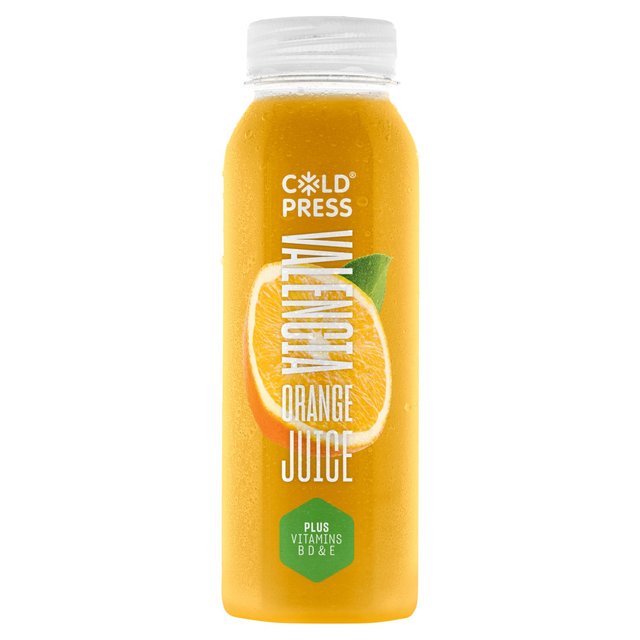 Coldpress Valencia Orange Juice Plus Vitamins   250ml GOODS M&S   